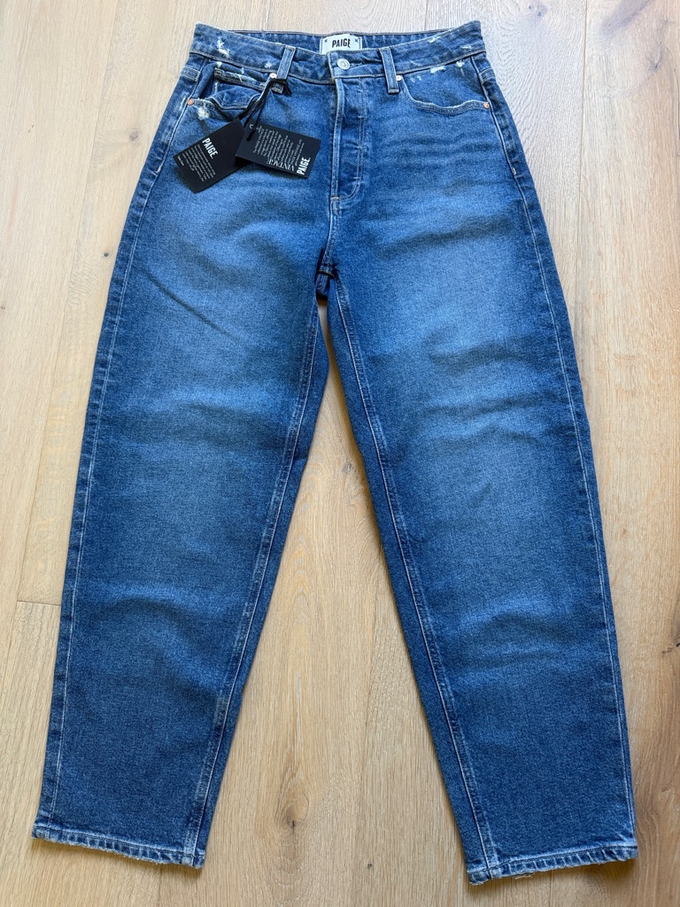 Paige Alexis Barrel Cut Jeans